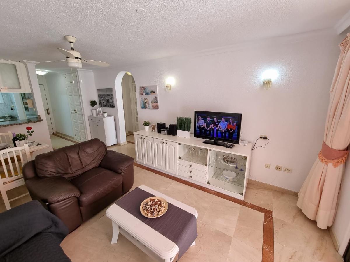 Casa Teide, Ground Floor Apartment Parque Santiago 1, Heated Pool, 100 M To Sea And Beach, Wifi Плая де лас Америкас Екстериор снимка