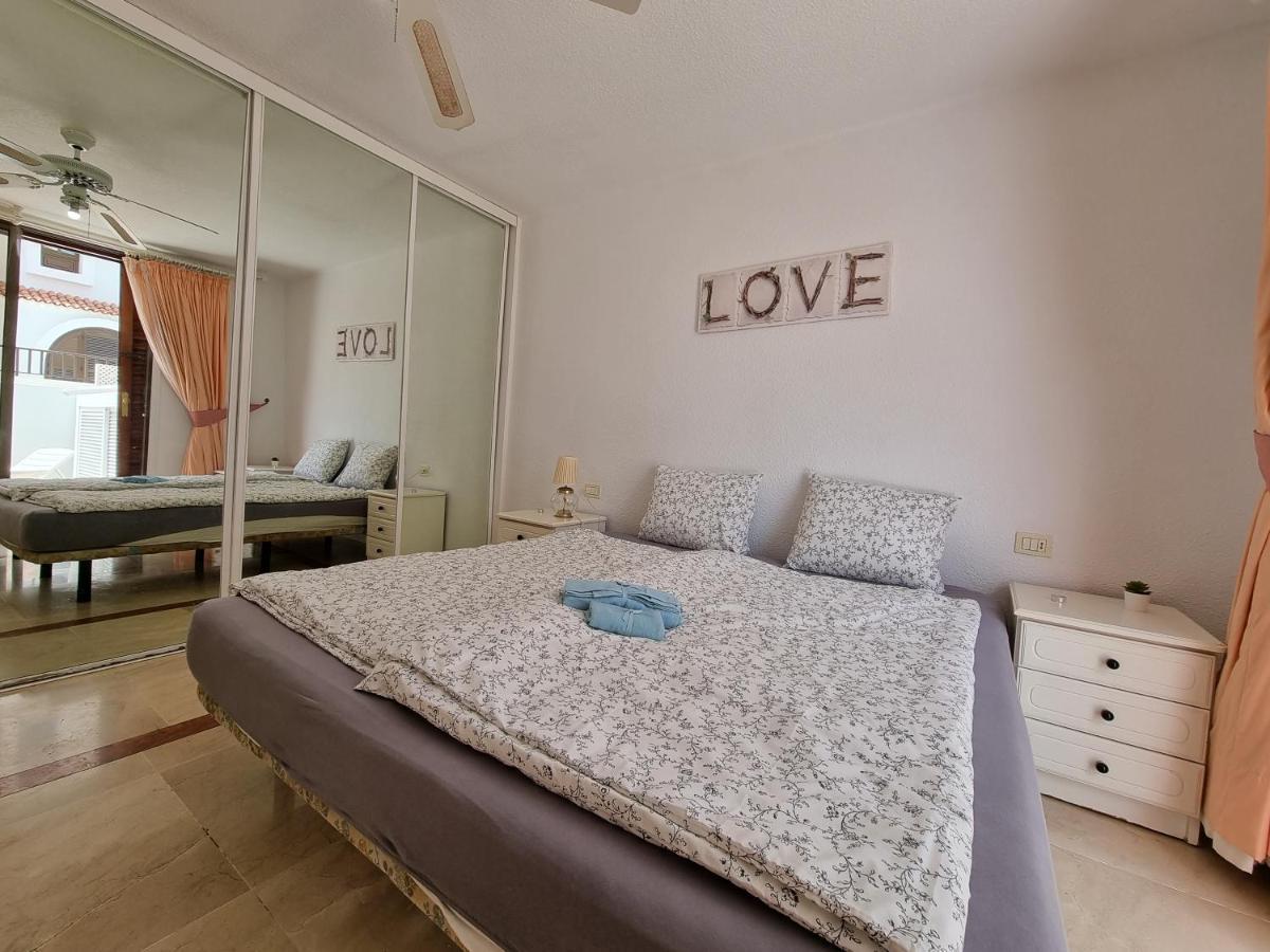 Casa Teide, Ground Floor Apartment Parque Santiago 1, Heated Pool, 100 M To Sea And Beach, Wifi Плая де лас Америкас Екстериор снимка