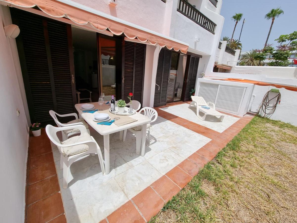 Casa Teide, Ground Floor Apartment Parque Santiago 1, Heated Pool, 100 M To Sea And Beach, Wifi Плая де лас Америкас Екстериор снимка